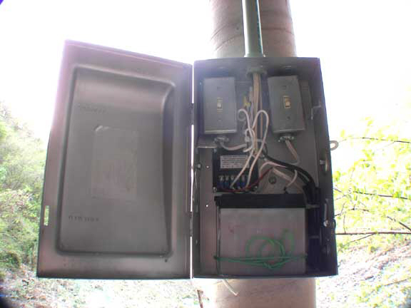 Control panel box