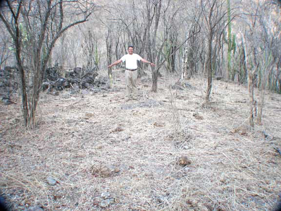 Pastor Dagoberto's future church site atop the plateau